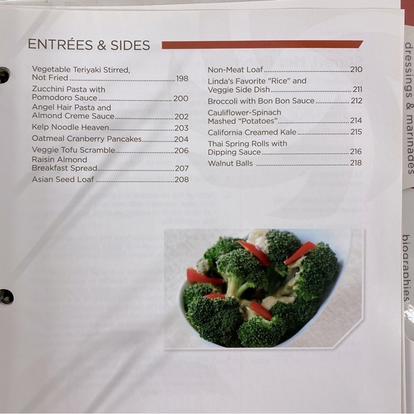 Vitamin LiveFresh Raw Vegan Vegetarian recipients Cookbook - Picture 10 of 16